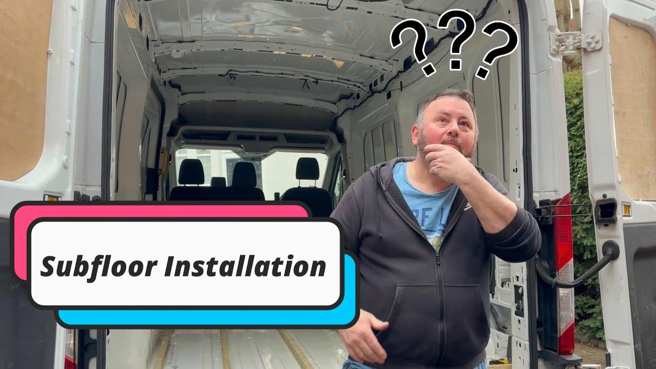 How to Insulate and install a Durable Subfloor into your Van. - YouTube