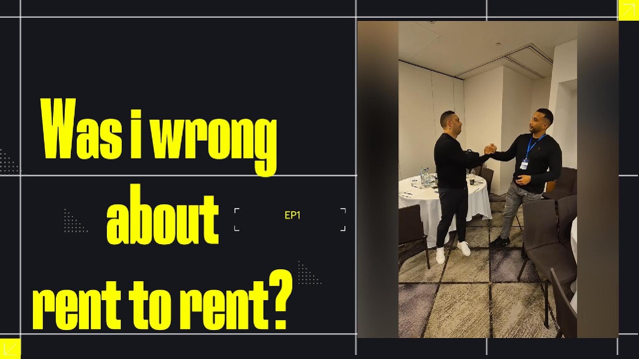 Was i wrong about rent-to-rent - YouTube