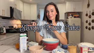 Sleepy Time Cake 💫 #leesapartner