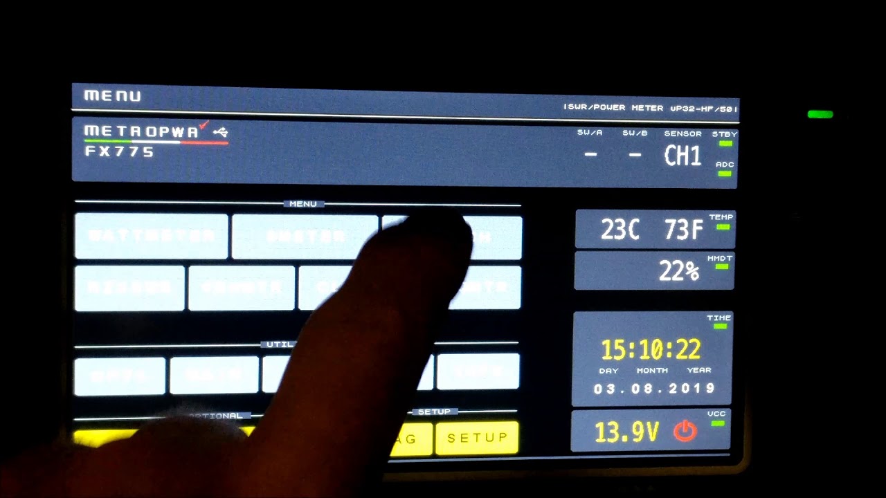 Metropwr FX-775 PEP Power Meter Amateurfunk  Vector Wattmeter 7