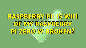 Raspberry Pi: Is WiFi of my Raspberry Pi Zero W broken? (2 Solutions!!)