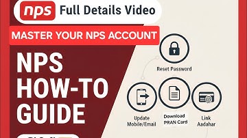 NPS Full Guide 2025 🔥 | Reset Password, Link Aadhar & Download ePRAN