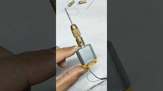Mini Drill Machine Using DC Motor 😱 Easy DIY Project #minidrill