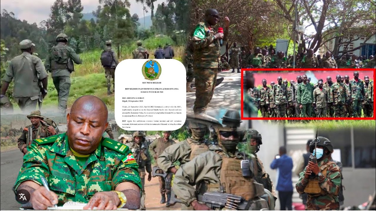BREAKING NEWS! UBURUNDI BWAFASHE UMUSIRIKARE W' URWANDA| ABASIRIKARE30 BA M23 BATOROKEYE MURI FARDC