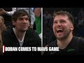 Boban marjanovic shows up to support luka doncic  the mavs vs the clippers  nba on espn