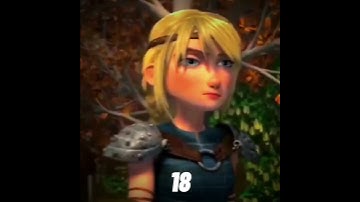 Astrid’s Glow Up #httyd #httydedit #astridhofferson