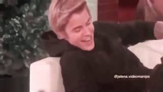 Selena Gomez Scares Justin Bieber At Ellen Tv Show November 2017