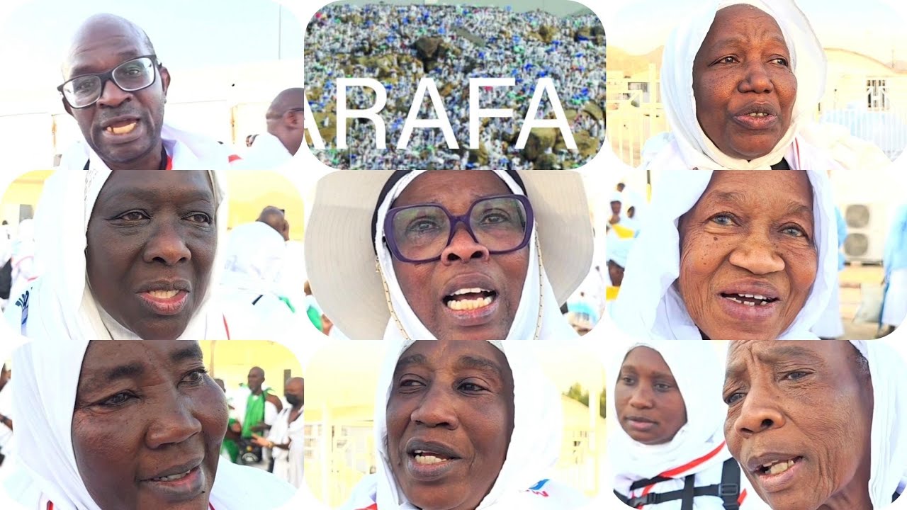 SPÉCIAL HAJJ MÀKKA 2025 N°36: RÉACTIONS UJAAJ YI GINNAAW TAXAWAAYU ARAFA. MOUNTZEUM VOYAGE 775160428