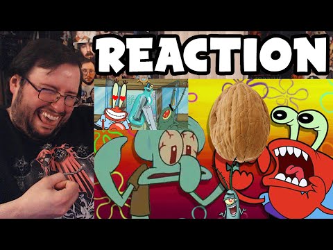 Gor's "Squidward Busts a Nut & Plankton's Plan C by Uncle Al" REACTION