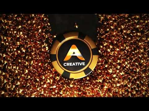 Casino Golden Chip Unveil – Luxury Casino MOGRT Logo Reveal for Premiere Pro