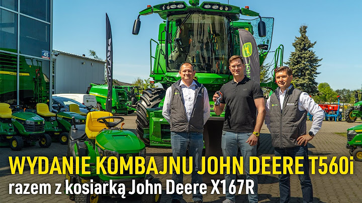 NOWY kombajn John Deere T560i - wydanie do klienta | Wanicki Agro