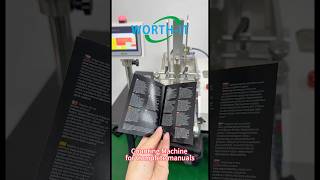Use manual leaflets auto count friction feeder machine #manual #leaflet #counting #feeding