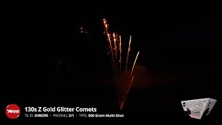 GM629S 130s Z Gold Glitter Comets - Zipper Cake 500 Gram - '76 Show Series 2024 Production