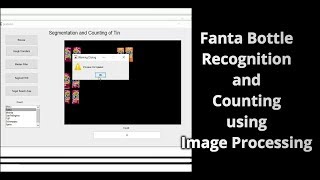 Fanta Bottle Recognition and Counting using Image Processing