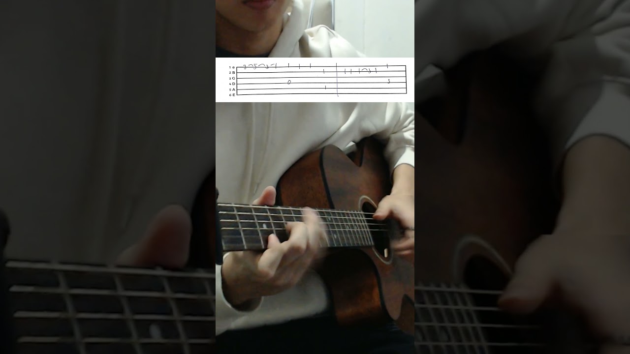 BBIBBI - IU | Fingerstyle Guitar Cover (w/ TAB VERY EASY/BEGINNER)