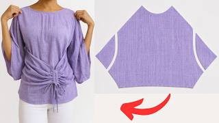 ✅ DIY Blouse Making ✂️🍁 Simple, Trendy & Perfect for Everyday Fashion