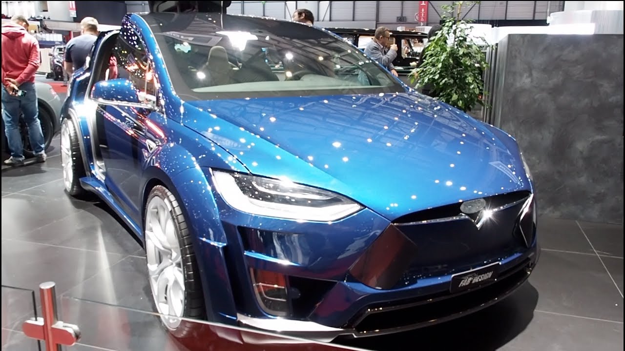Tesla Model X Fab Design 2017 In detail review walkaround Interior