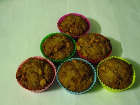 Eggless Whole Wheat Orange Muffins