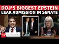 EPSTEIN SHOCKER: Trump DOJ Confirms Big Leak; Sen. Murray Grills AG Blanche | 'Will You Apologise?'