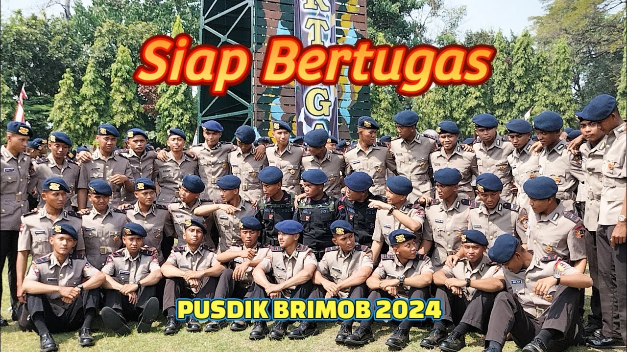LENGKAP NAMA NAMA  PENEMPATAN TUGAS BINTARA BRIMOB 2024 SE POLDA INDONESIA,PUSDIK BRIMOB WATUKOSEK