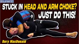 How to ESCAPE Head And Arm Chokes by Rory Macdonald