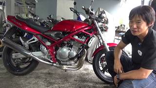 SUZUKIバンディット250V参考動画「一番かっこいいバンディット」