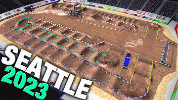 2023 Seattle Supercross Track Preview - MX Simulator