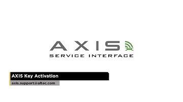 Altec AXIS Key Activation 2023