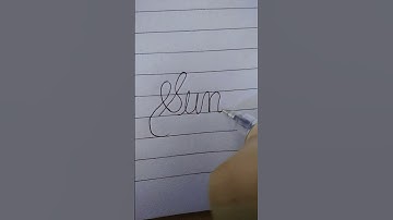 Sunil " in beautiful had writing