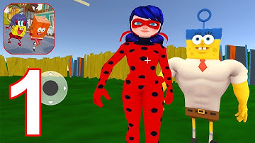 SPONGELADY BOB : SCARY GAME - Gameplay Walkthrough Part 1 (Android, iOS)