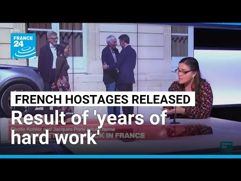 Ex-Iran detainees back in France: 'The culmination of years of hard work' • FRANCE 24 English