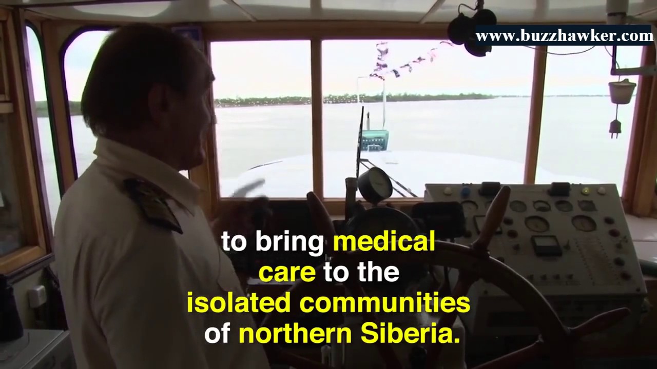 Floating clinic delivers medical care to isolated communities in Siberia 1