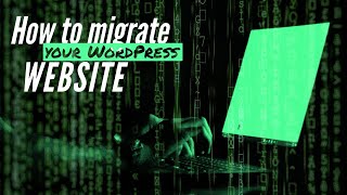 Celebrity Migrating WordPress site without plugins or FTP Profile