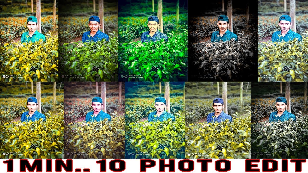 only 1 Min 10 Photo edit Photoshop| Tapash Editz