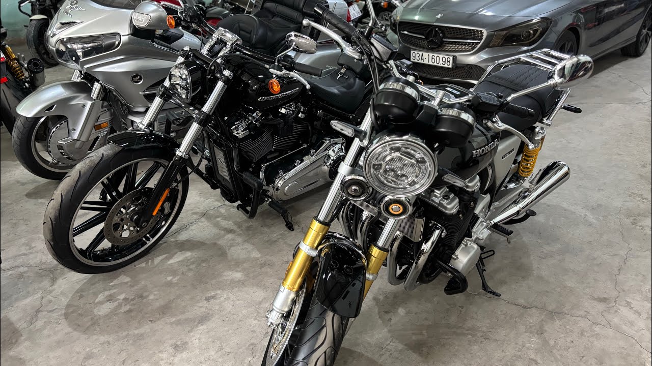 Hàng về 3 xe Honda CB300R , CB1100 RS , Harley Breakout 114 siêu mới sang tên toàn quốc. 0793643445