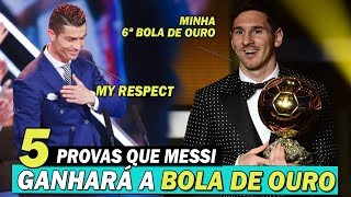 5 Provas Que Messi Ganhará A Bola De Ouro Em 2019
