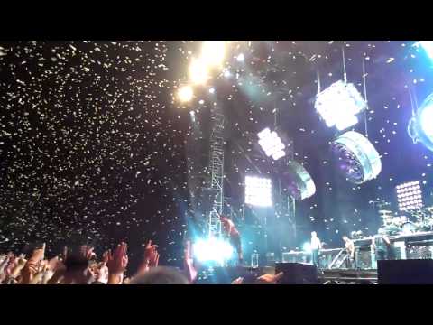 Rammstein - the end of their performance at Sofia Rocks '13