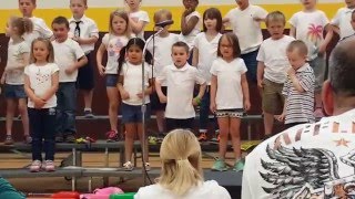 Ayden's Kindergarten Music Program