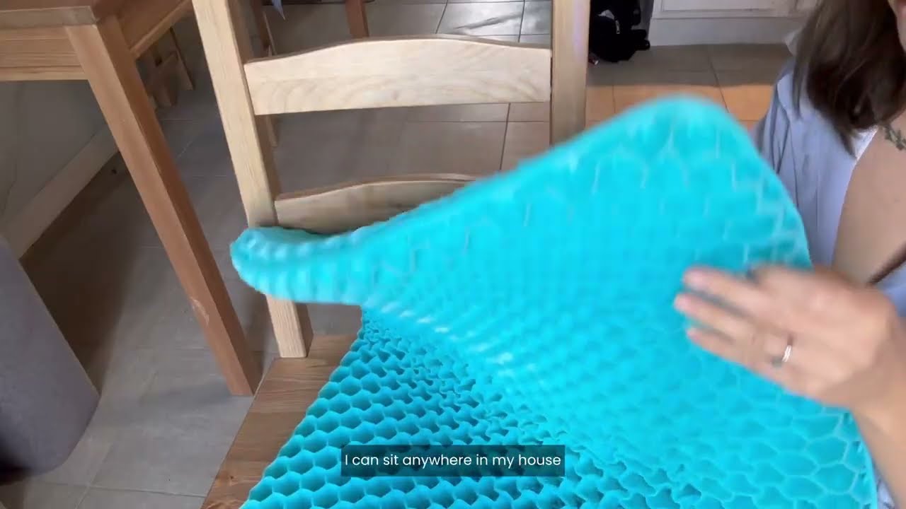 Zen Bloks XL Extra Thick Gel Seat Cushion | Free Shipping