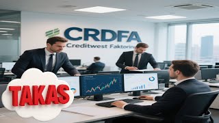 CRDFA - Creditwest Faktoring hissesinin 2025 Sonu takas animasyonu