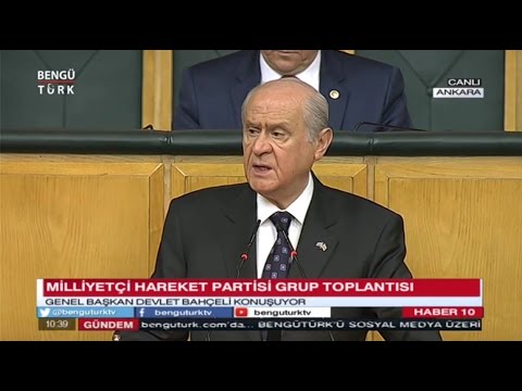 Devlet Bahçeli Özel Harekat Açıklaması