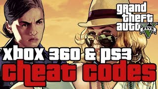 GTA V: Cheat Codes (XBOX 360 & PS3)