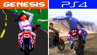 Exclusive Road Rash Series Evolution 1991-2017 Information