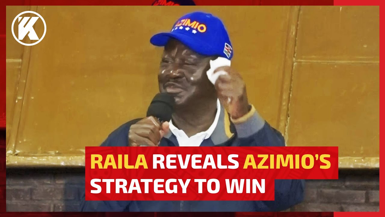 Azimio Raila R Raila Reveals Azimio's Winning Strategy - YouTube