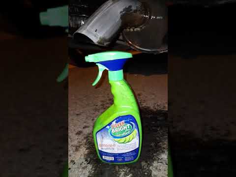 طريقة تنظيف شكمان السيارة بااسرع مايمكن