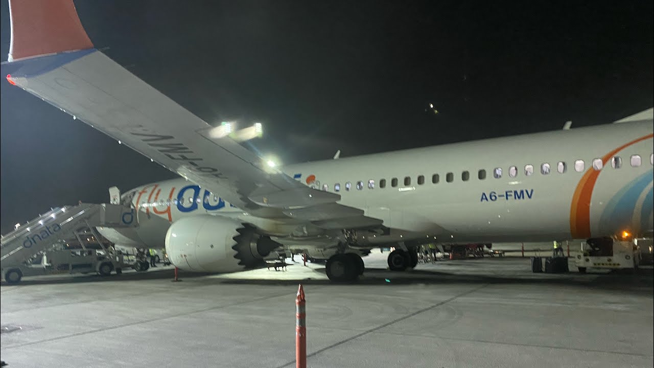 Flug nach zanzibar via Dubai Teil 2 Dubai-zanzibar BOEING 737 MAX 8