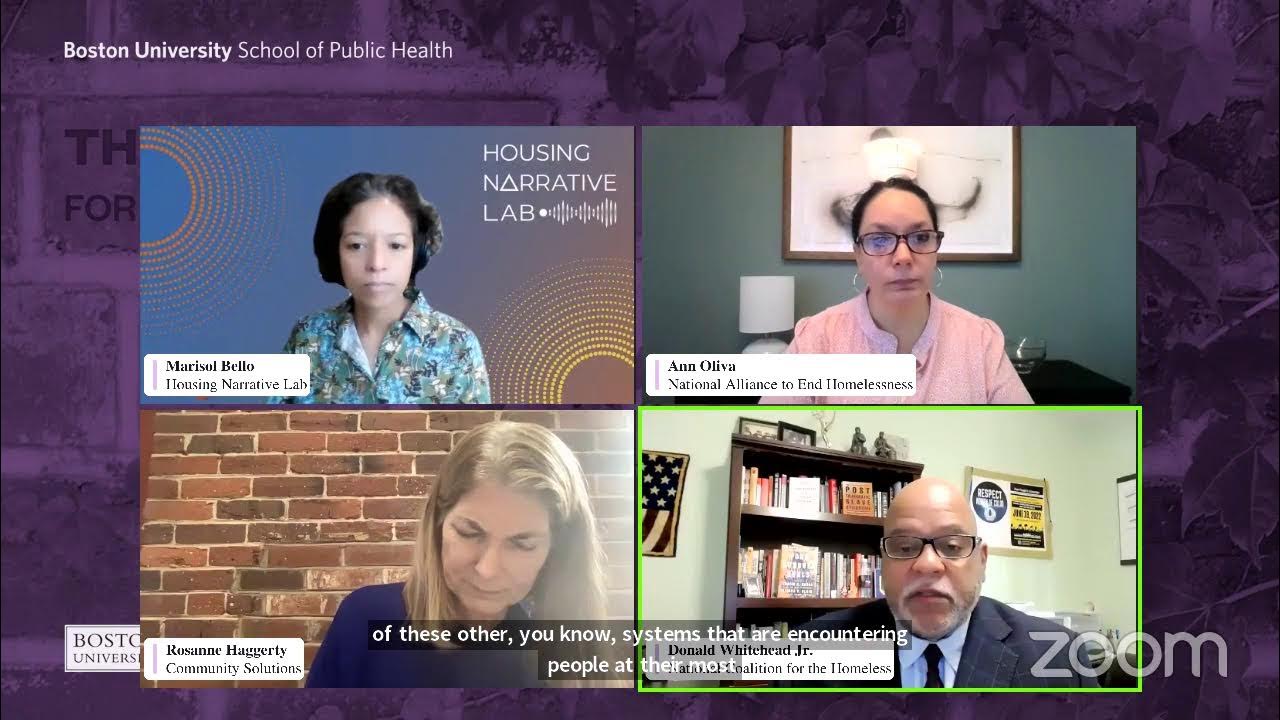 Insecure Housing, Homelessness, and Health YouTube