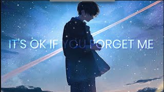 it's okay if you forget me