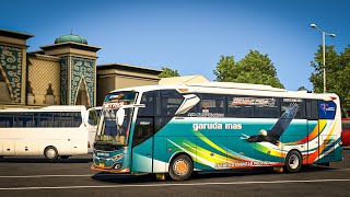 Explore TOL Japek & Cipali w/ Bus Garuda Mas 'New Netral'🔥| ETS 2 Indonesia