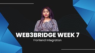 Celebrity Web3Bridge Week 7 (Frontend Integration) Profile